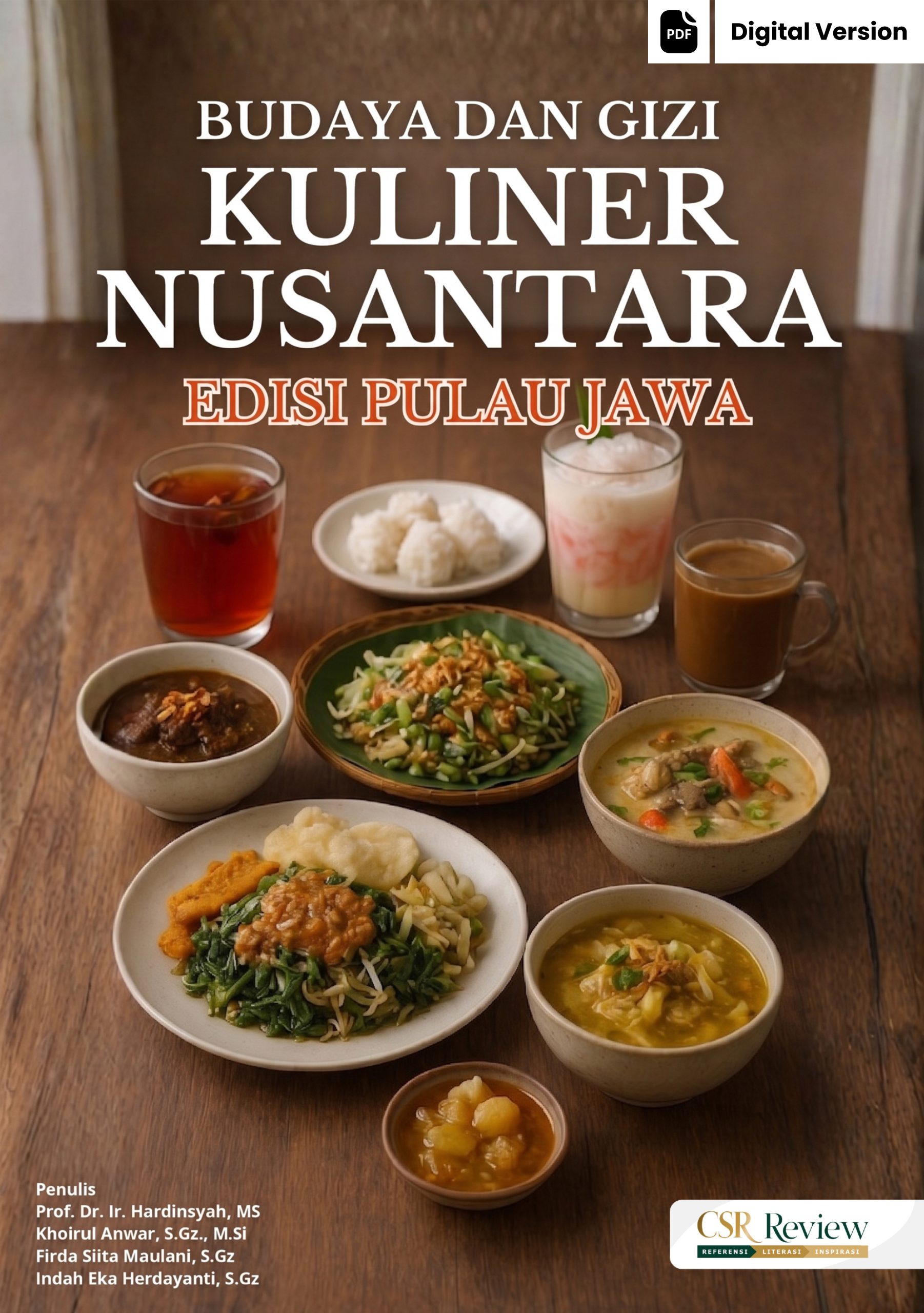 Buku Budaya dan Gizi Kuliner Nusantara Edisi Pulau Jawa (Digital Version)
