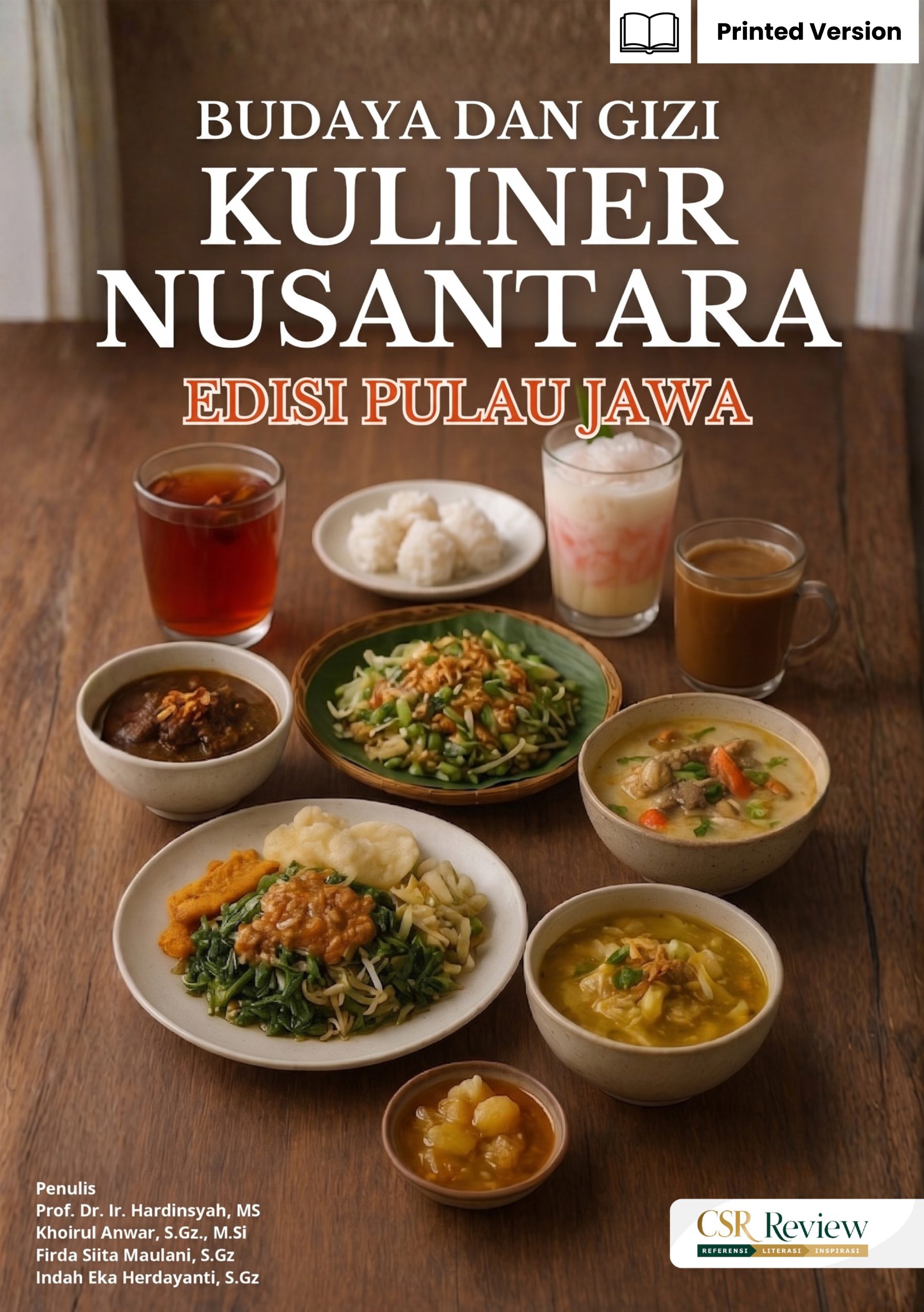 Buku Budaya dan Gizi Kuliner Nusantara Edisi Pulau Jawa (Cetak)